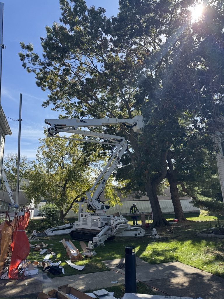 Pro-Stump crew on a residential tree service job
