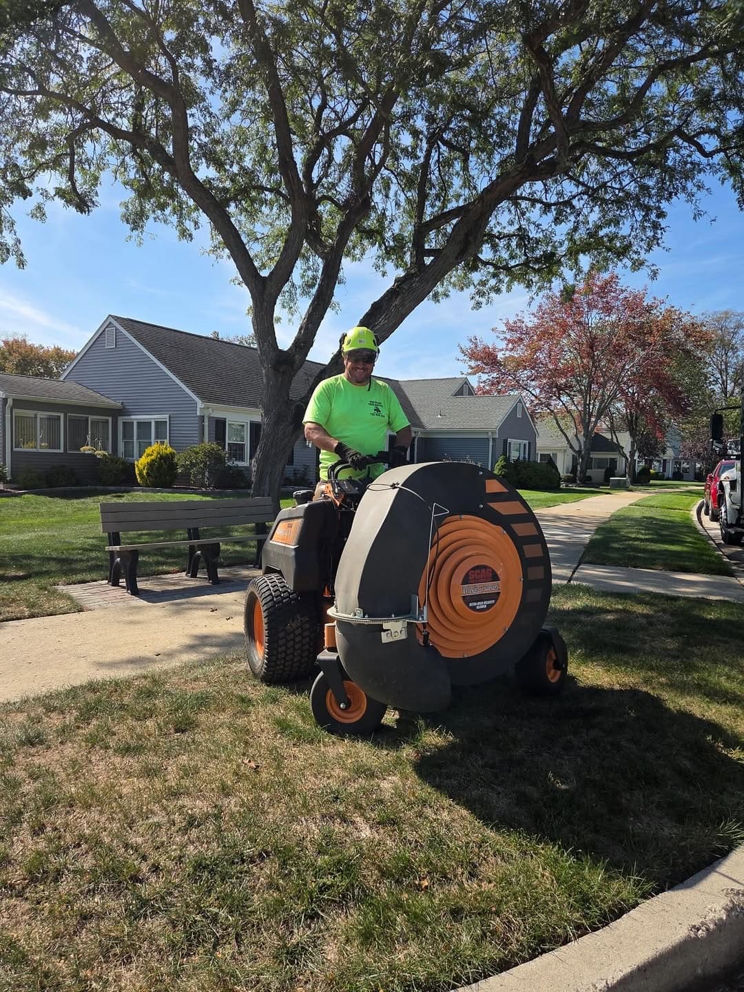 Windstorm Ultra-High Velocity blower for jobsite cleanup